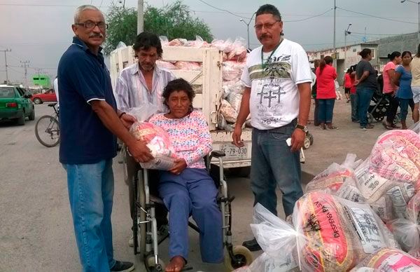 Lleva Antorcha Despensas A 350 Familias De San Rafael Movimiento