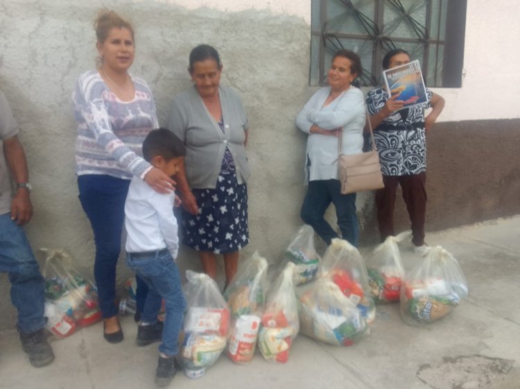 Logran Antorchistas Despensas Para Familias Humildes De San Gabriel