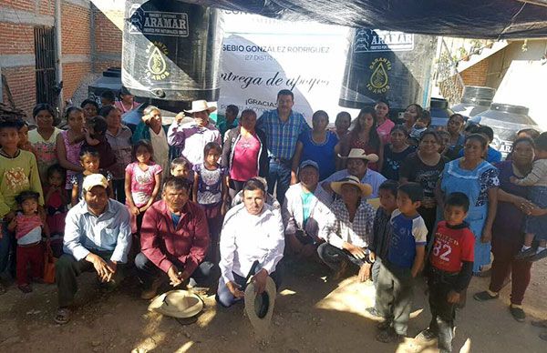 Familias Humildes De San Marcos Reciben Rotoplas Movimiento