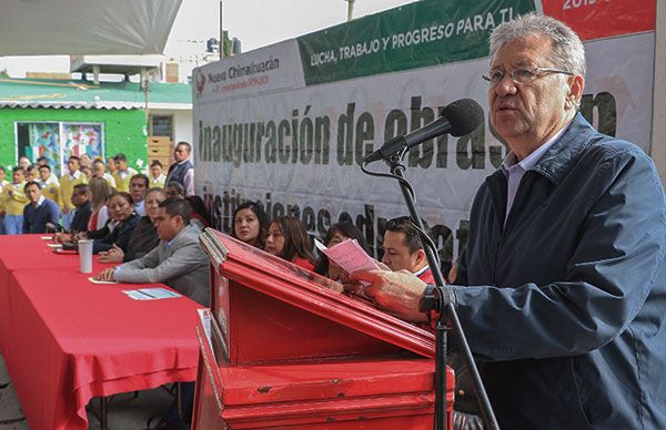 Dignifican primaria del barrio Carpinteros Movimiento