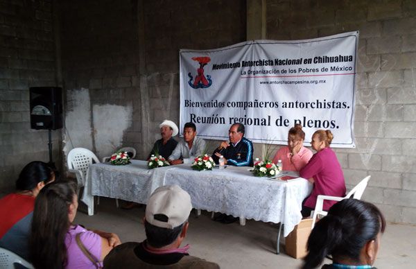 Antorchistas de Cuauhtémoc y Carichí, revisan crecimiento