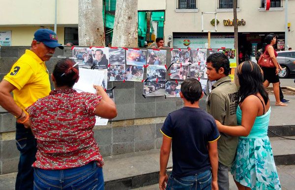 Realizan antorchistas mitin de protesta en centro de Villahermosa