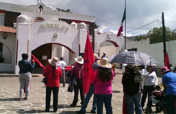 El Ayuntamiento de Morelos reprime a ciudadanos