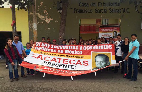 Participan antorchistas zacatecanos en protesta nacional de 100 mil: Exigen aplicación de justicia y desarrollo social