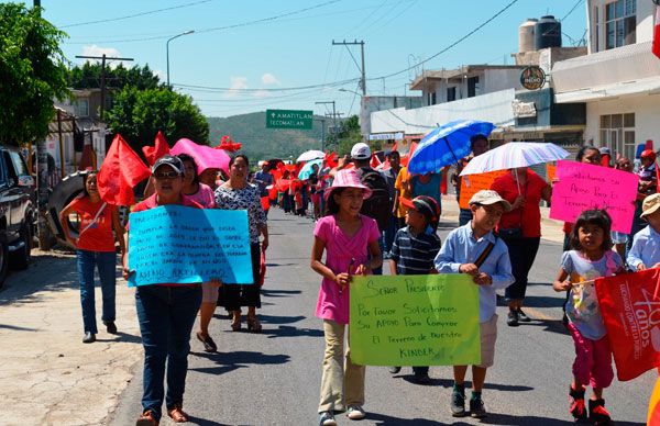 Continúan demandando mejores condiciones