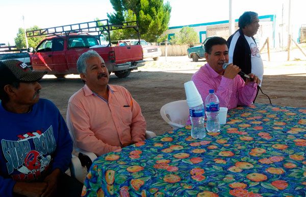 Tendrán pavimentación de camino, campesinos del municipio  Galeana