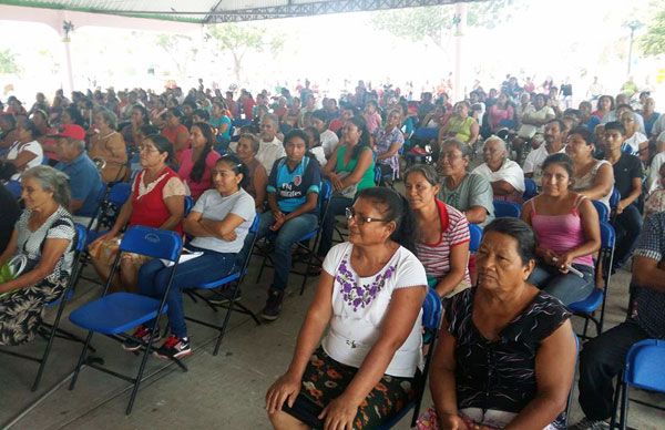 Antorchistas de Jalapa del Marqués refrendan su compromiso para seguir luchando