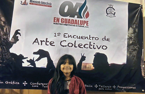 Clausuran  Encuentro de Arte Colectivo en Guadalupe; unen esfuerzos Antorcha y Nuestro Objetivo es Ayudar.