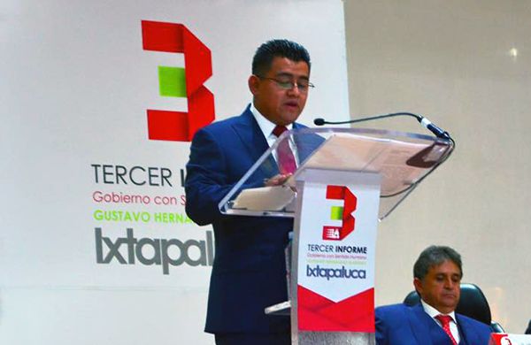 Felicita Movimiento Antorchista a gobierno de Ixtapaluca por 3er Informe.