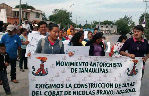 Anuncia antorcha campesina segunda marcha en Abasolo