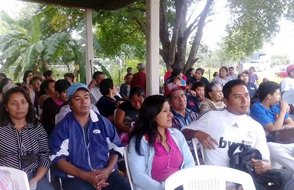 Más de dos  mil antorchistas convocados para asamblea en la colonia Buenos Aires de Ciudad Valles