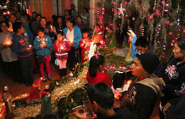 Celebran posada navideña en Ocoyucan