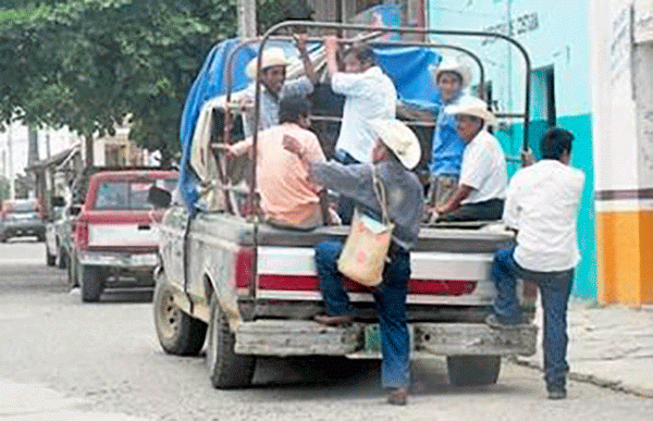 Transportistas de Xilitla piden prórroga para cambiar de unidad 