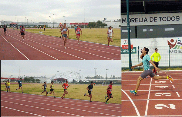 Se realizó la eliminatoria michoacana de atletismo para la XVIII Espartaqueada