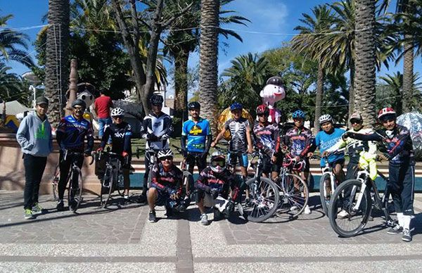 Equipo de ciclismo listo para Espartaqueada Nacional 