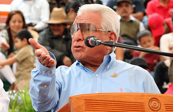 La liberación del pueblo debe ser obra de él mismo; Aquiles Córdova, en inauguración de la Espartaqueada Deportiva de Antorcha