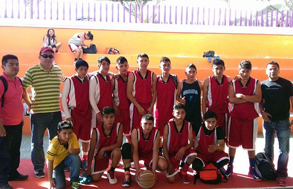 CECYTE VII Chapulhuacanito gana en básquetbol en Espartaqueada 