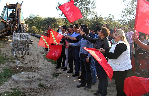 Llevan obra a la colonia Nueva España