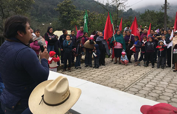 Anuncia Antorcha su 30 Aniversario en la Sierra Norte