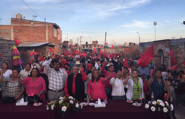 Realizan antorchistas reuniones de evaluación de su lucha en Morelia