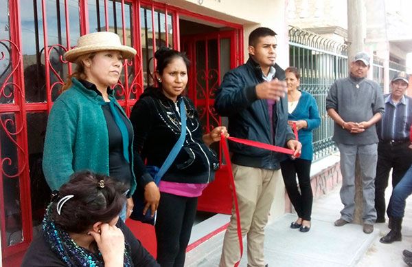 Apoya Guillermo Guerrero en proyectos de equidad de género en Rancho Grande, Fresnillo