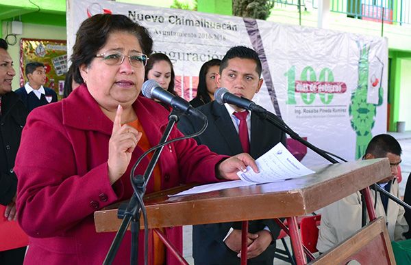 Chimalhuacán impulsa acciones contra la deserción escolar