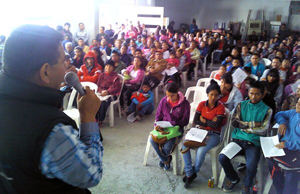 Se reúnen líderes antorchistas en Nuevo León