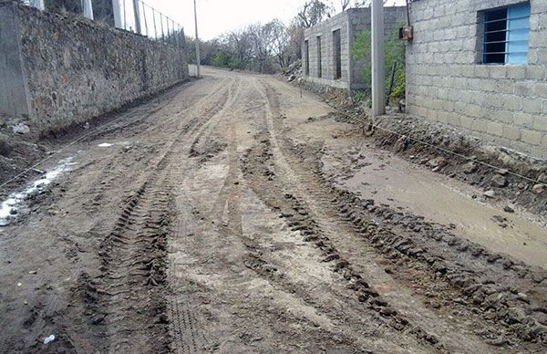  Avanzan obras en Tepemaxalco