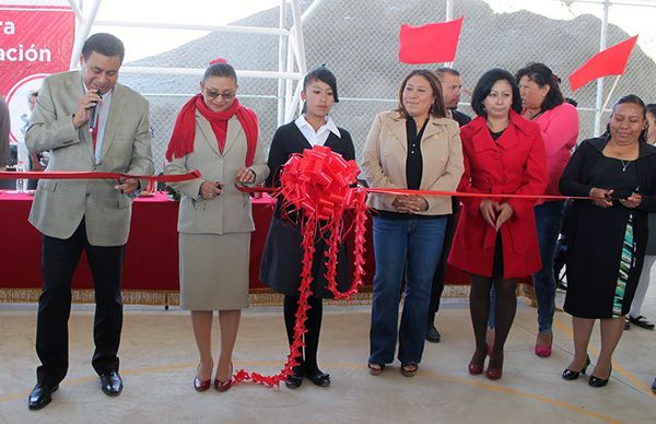 Antorcha continúa fortaleciendo la educación en La Paz