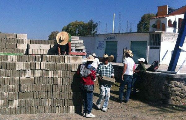 Los antorchistas de Huimilpan ganaron apoyos de vivienda