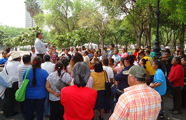 Campesinos llegan a SEDATU