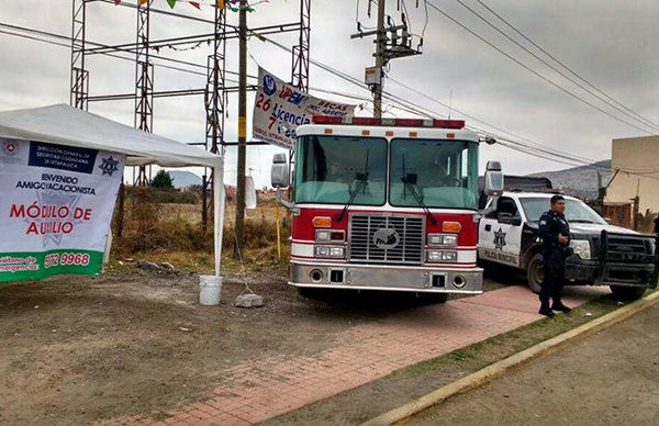 Vigilará Seguridad Ciudadana temporada vacacional en Ixtapaluca