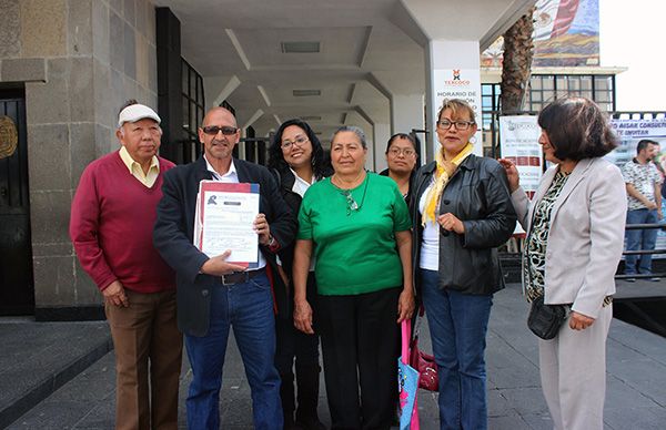 Exhortan ciudadanos a edil de Texcoco a respetar elección en barrio San Pedro