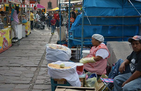 Miente María Luisa Paulín: ambulantes antorchistas