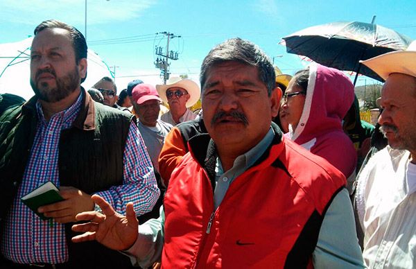 Antorchistas de Fresnillo suspenden protesta; logran minuta de acuerdos