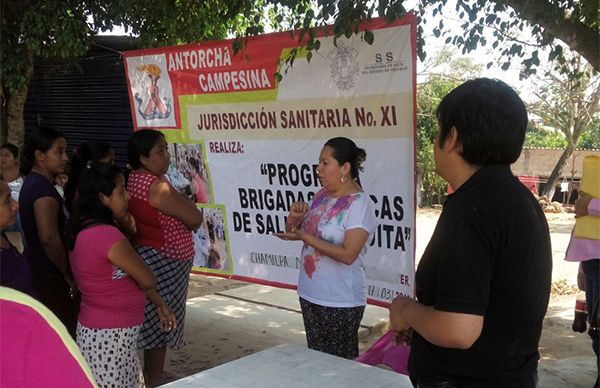 Antorcha lleva jornadas médicas a comunidades de Mecayapan