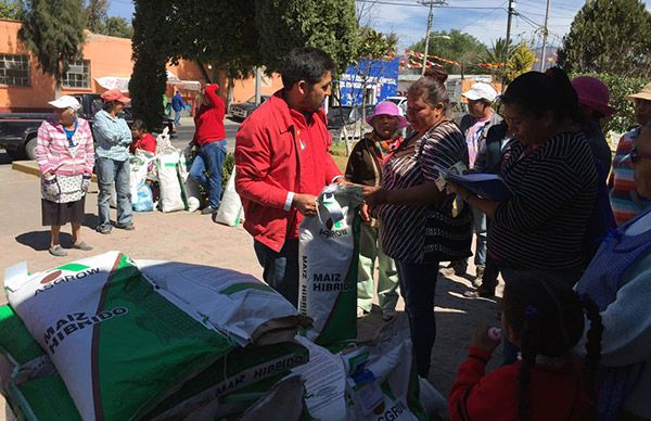 Antorcha reactiva 225 hectáreas de campo hidalguense