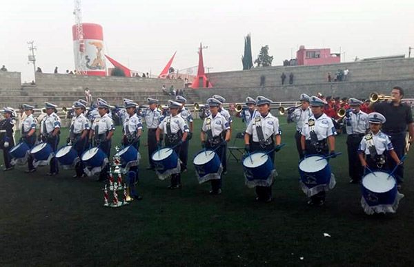 La Ciudad de México gana el segundo lugar en  el VII Encuentro Nacional de Bandas de Guerra