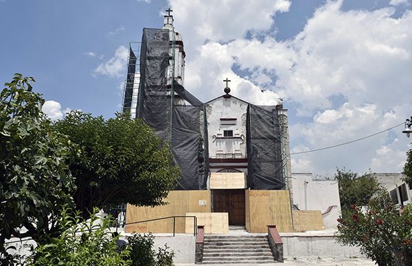 Continuarán restauraciones de templos católicos en Texcoco