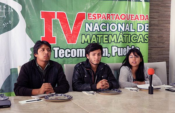 Estudiantes anuncian IV Espartaqueada Nacional de Matemáticas 