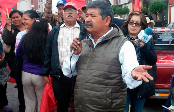 Antorchistas de Fresnillo acuerdan obras con alcalde