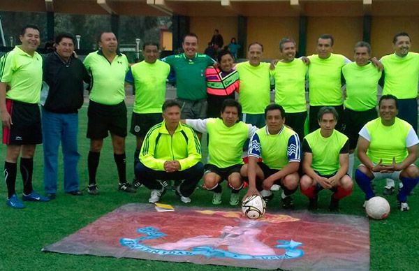 Antorcha Deportiva en la CdMx realiza torneo de futbol