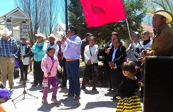 Arranca campaña Antorcha en Bocoyna, por la Presidencia Municipal