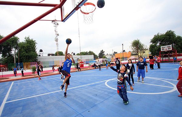 En Chimalhuacán crean más espacios para el deporte y la recreación