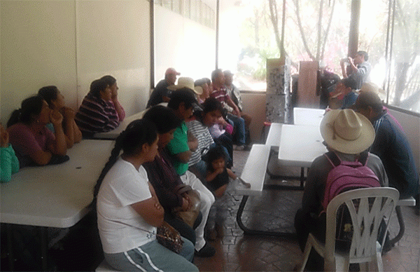 Consiguen familias indígenas 600 despensas