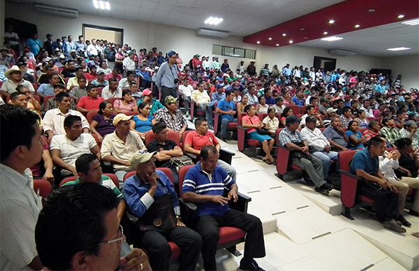 Entregan pago de Seguro Agrícola Catastrófico  a agricultores indígenas de Tacotalpa