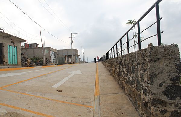 Calle Antorcha Revolucionaria, es ya una realidad en colonia antorchista de Xalapa