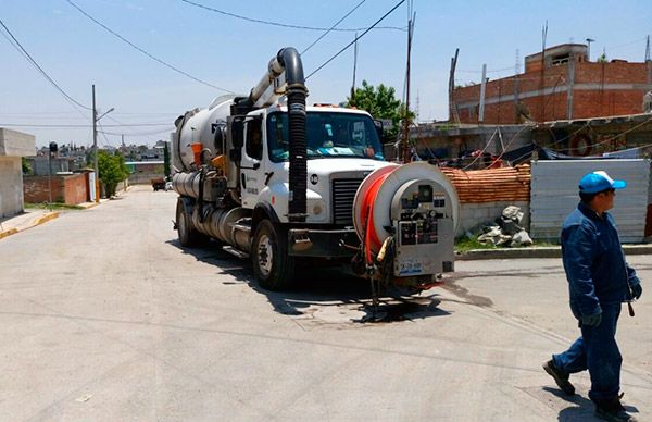 Gestionan desazolve para la colonia Unión Antorchista