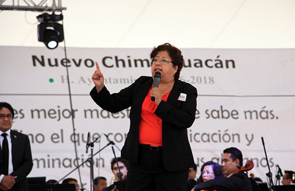 Chimalhuacán abre sus puertas a la actualización y el fomento de valores en la educación