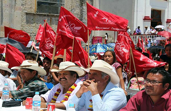 Festejan 32 años de la llegada de Antorcha